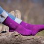 Socks - Plain Socks 98% Organic Cotton Corespun - PIRIN HILL