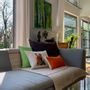 Fabric cushions - Canvas cushion “the painter” - 40x50cm - L'ATELIER DES CREATEURS