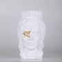 Vases - ORTIGIA VASE CENTERPIECE MODERN DESIGN MOORISH HEAD - MOSCHE BIANCHE