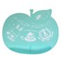 Children's mealtime - Apple Shaped Silicone Placemat for kids - ANGELETTE