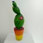 Art glass - Cactus statue - VETRERIA MURANO DESIGN