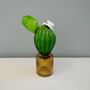 Art glass - Cactus statue - VETRERIA MURANO DESIGN