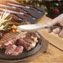 Knives - Angus Handmade Stainless Steel Steak Knife set for meat lovers - LEGNOART