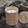 Caskets and boxes - NATURAL ROUND BOX DOLCE CANDLE - NATOÈ FRAGRANCES