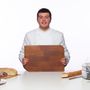 Ustensiles de cuisine - Rialto planche à découper en Thermo Bois, Fabriqué à la main pour les passionnés de cuisine - LEGNOART