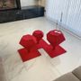 Coffee tables - TRILOGY ROSSO COFEE TABLE - MOSCHE BIANCHE