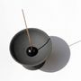 Ceramic - Raw Black Shibui Incense Holder - UME