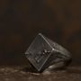 Jewelry - Rhombus Signet Ring - L'ATELIER DES CREATEURS