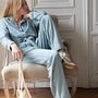 Homewear - Pyjama en velours « Claire » - LALIDE A PARIS