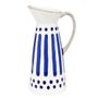 Vases - VASE DROIT 28 CM SANTORIN - TABLE PASSION