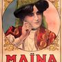 Affiches - "LA MAINA" Affiche originale entoilée  - L'ATELIER D'ANGES HEUREUX