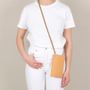 Clutches -  Phone bag - Phone - Natural - with strap - MLS-MARIELAURENCESTEVIGNY