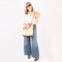 Gifts - Pocket Maxi in natural leather with adjustable and movable strap - MLS-MARIELAURENCESTEVIGNY