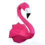Decorative objects - Paper Decoration - Flamingo Trophy in 3D Paper - AGENT PAPER