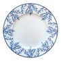 Assiettes au quotidien - Porcelain dinnerplate Coral Blue - CATCHII