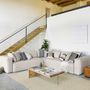 Canapés pour collectivités - Canapé d’angle Blok 4 places beige 290 x 290 cm - KAVE HOME