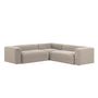Sofas for hospitalities & contracts - Beige Blok 4 seater corner sofa 290 x 290 cm - KAVE HOME