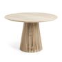 Autres tables  - Table Jeanette Ø 120 cm finition naturelle - KAVE HOME