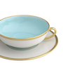Mugs - Opal cream soup cup and saucer (Eclipse) - LEGLE
