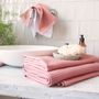 Other bath linens - Bathrobe Organic Honeycomb Spirit - BLANC CERISE