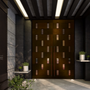 Partitions - Burnished bronze entry door - VILLIZANINI