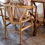 Chairs - Salma chair, elm wood and paper rope MU70002 - ANDREA HOUSE