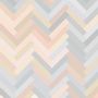 Other wall decoration - Herringbone Mural Wallpaper - ALL THE FRUITS