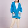 Apparel - Women's wear of cardigan & legging set in cashmere, Mongolia  - AZZA DESIGN STUDIO ORGANIC CASHMERE MONGOLIE