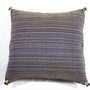 Fabric cushions - Indigo Bani Jamra and Ajrak Silk Cushion Set - DESIGN BY ART SELECT