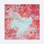 Scarves - SQUARE SCARF IDYLLE SILK MADE IN FRANCE - PETRUSSE PARIS