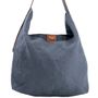Bags and totes - Lino Tote Bag - Anthracite/100% Linen French - L'ATELIER DES CREATEURS