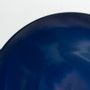 Formal plates - Night Blue Charger Plate in Black Ceramic - REVOL