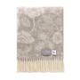 Plaids - Couvre-lit en pure laine à fleurs - 130 x 190 cm - J.J. TEXTILE LTD