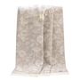 Plaids - Couvre-lit en pure laine à fleurs - 130 x 190 cm - J.J. TEXTILE LTD