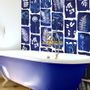 Other wall decoration - Wallpanel Cyanotype Botanicum Bleu Roi - PAPERMINT