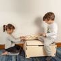 Chambres d'enfants - Pepetta Porte-chaussures pour enfant avec cadre à cravates Montessori - NINIDESIGN