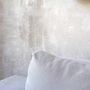 Paintings - HANDMADE WALLCOVERING : B20 White, light Grey - FABIENNE FABRE - UNIQUE WALL CREATION