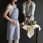 Kitchen linens - 100% Linen Apron, Manon - LINO E LINA