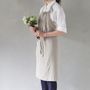 Kitchen linens - 100% Linen aprons, Anita, Carina, Sabine - LINO E LINA