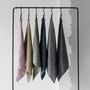 Table linen - 100% Linen, Square kitchen towel / Napkins - LINO E LINA