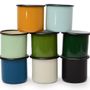 Outdoor decorative accessories - enamel cup/ mug emaille, 0,4l - OK-INTERNATIONAL