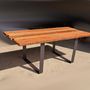 Other tables - Table Large model U-shaped durable wood base - LIVING MEDITERANEO