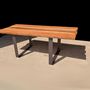 Other tables - Table Large model U-shaped durable wood base - LIVING MEDITERANEO