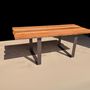 Other tables - Table Large model U-shaped durable wood base - LIVING MEDITERANEO