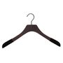 Homewear - Collection of clothes hangers for the dressing of gentleman and madam — walnut colour - MON CINTRE