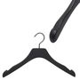 Homewear - Collection of clothes hangers for the dressing of gentleman and madam — black, bruched wood - MON CINTRE