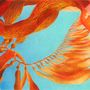 Autres décorations murales - Fresque Bamboulino Algue marine Rouge feu - PAPERMINT