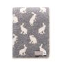 Throw blankets - Hare Wool Blanket - 130 x 180 cm - J.J. TEXTILE LTD