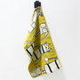 Table linen - CAT IN NY gauze towel color Y (yellow) - ATSUKO MATANO PARIS
