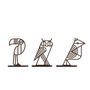 Sculptures, statuettes et miniatures - Mini Oiseaux Triplet - UMASQU